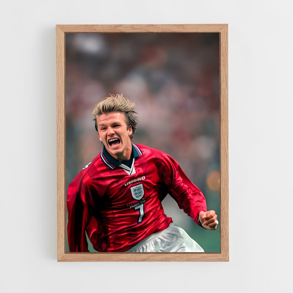 Poster Beckham en Action (vue 4)